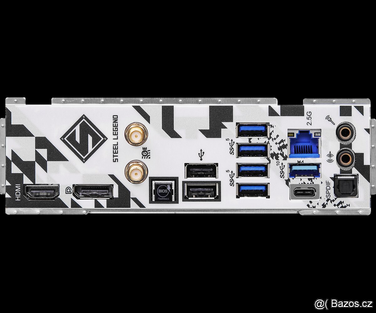 Základní deska B650E Steel Legend WiFi AM5 DDR5 3xM.2 Wifi 6 - 3