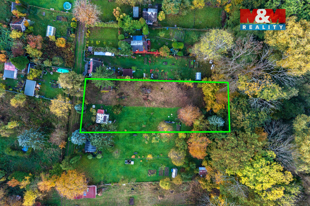 Prodej zahrady, 634 m², Děčín - Chrochvice - 3