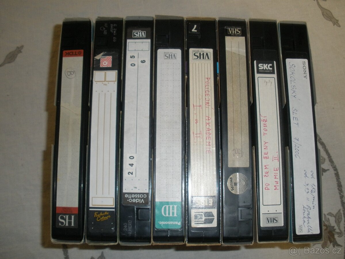 VHS videokazety (8 ks) - 3