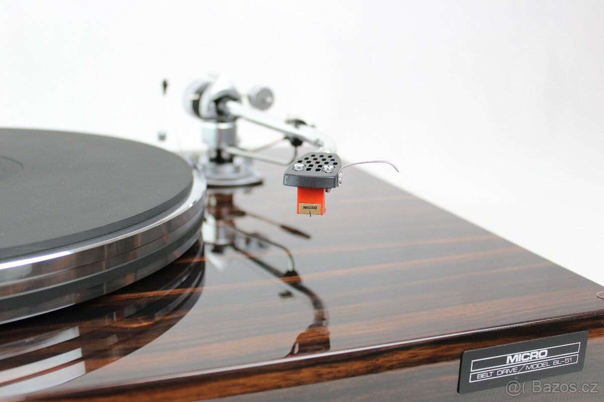 Gramofón MICRO SEIKI BL-51 + SME 3009 II - 3