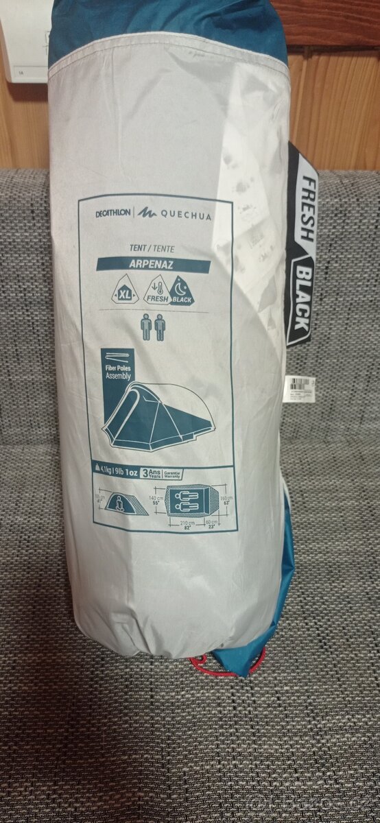 Prutový stan MH 100 XL F&B | 2 osoby - 3