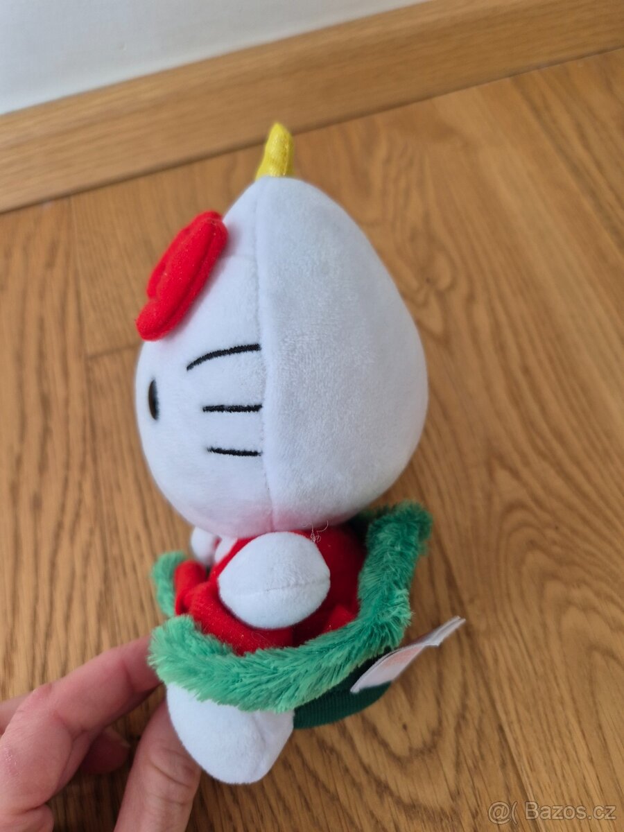 Plyšák Hello Kitty - vánoční - 3