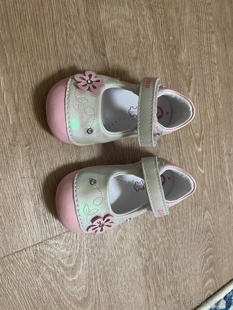 NOVÉ - Dívčí balerínky D.D.Step, vel. 21 - 3