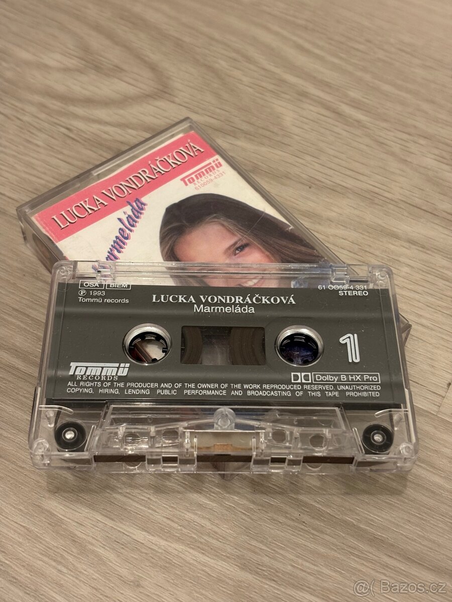 Lucka Vondráčková – Marmeláda (MC kazeta) - 3