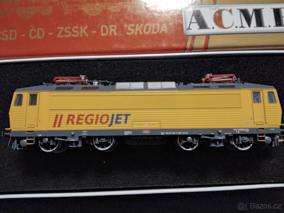 H0 - DCC/ZVUK EL.Lok.162 RegioJet - 3