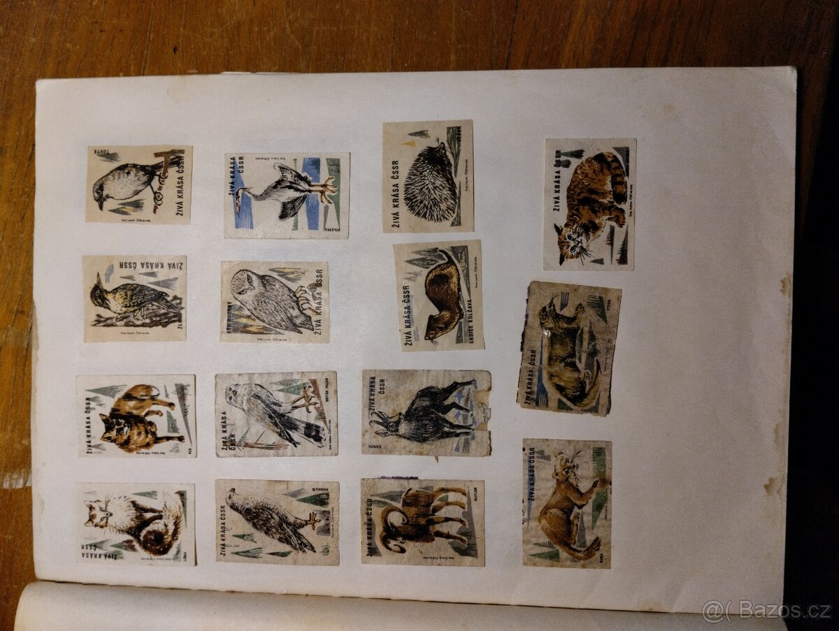 zápalkové nálepky - 3