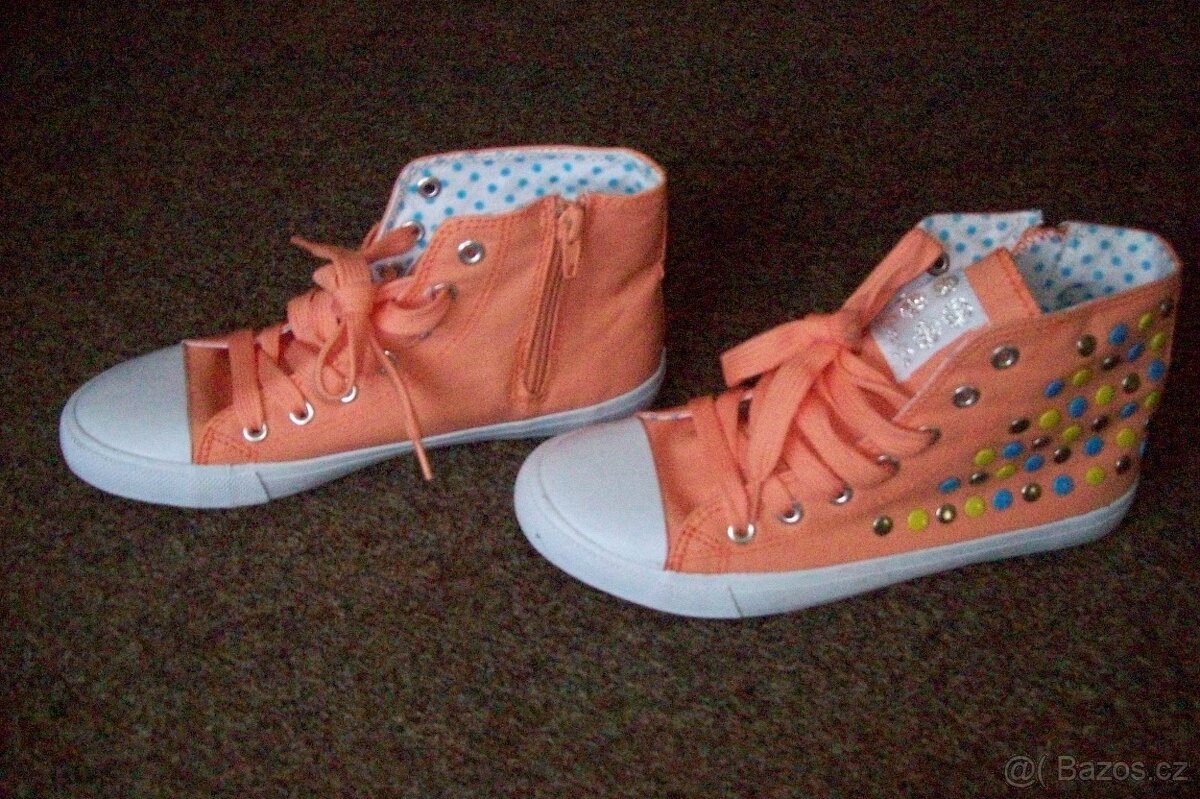 Dívčí plátěné tenisky vel.35 - 3