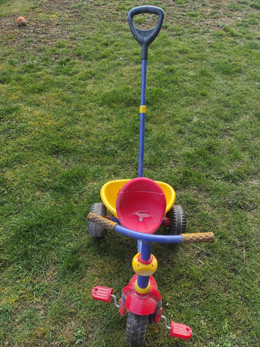 Tříkolka s vodící tyčí - 3