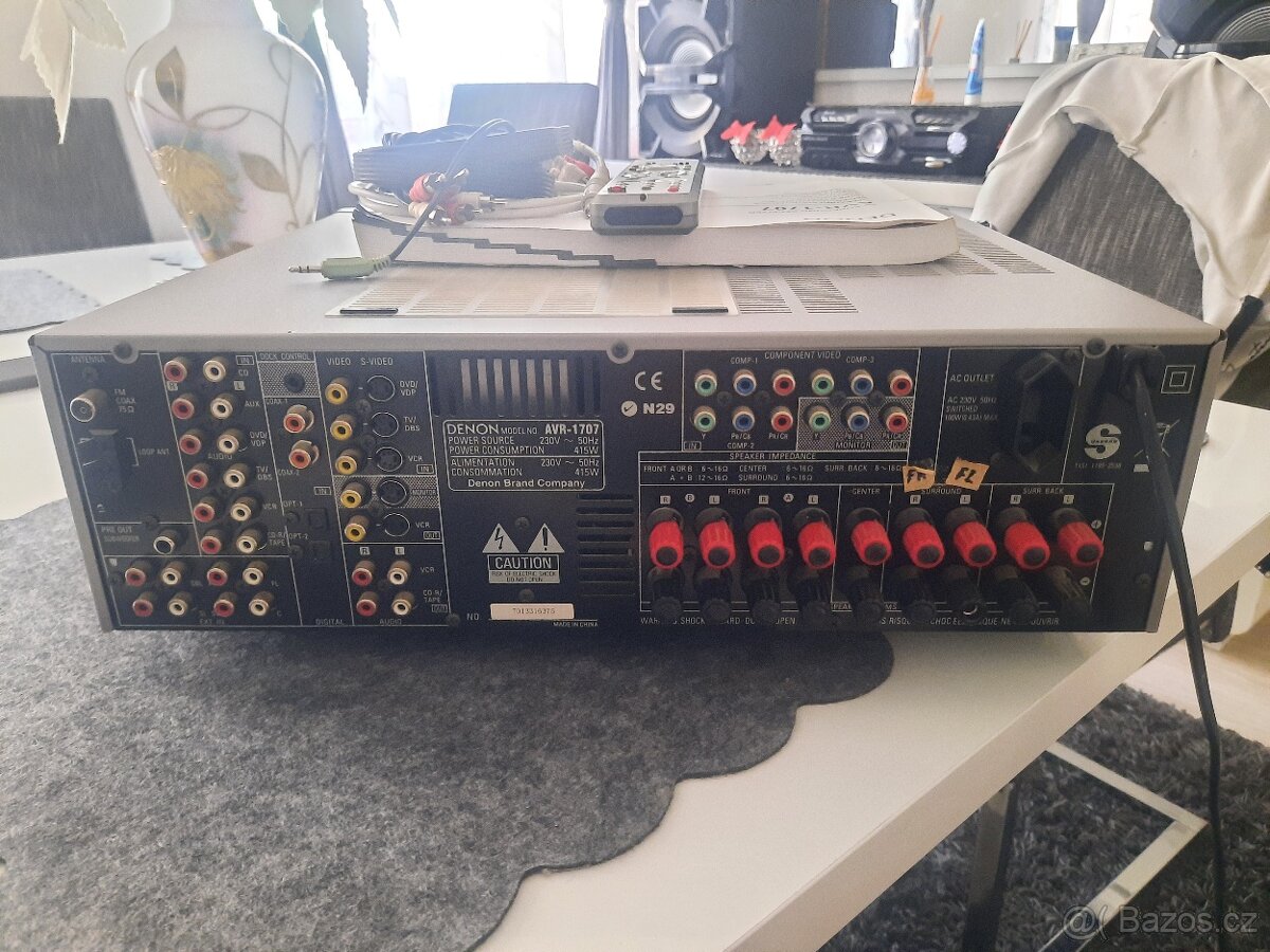 Av receiver denon avr 1707 - 3