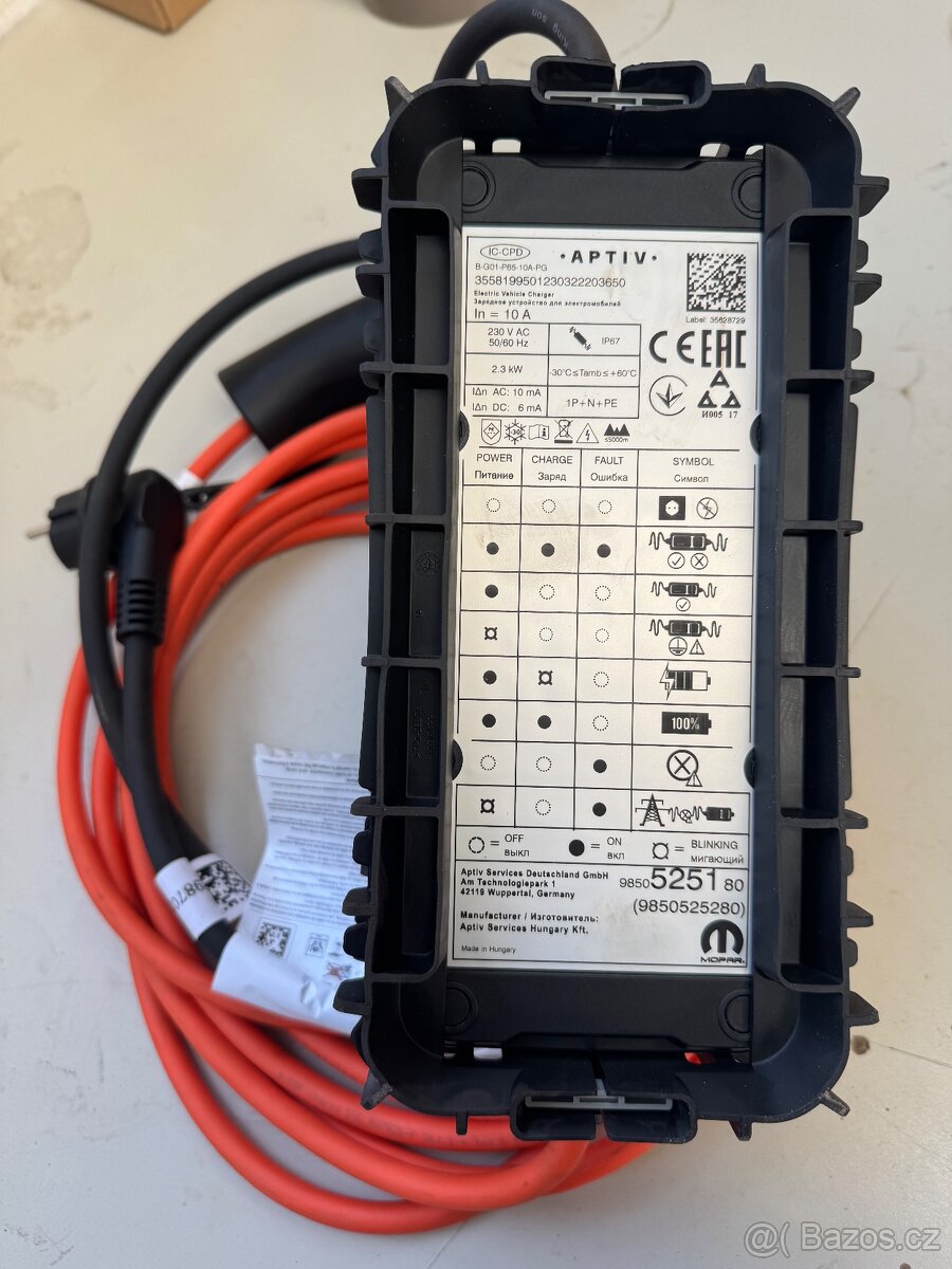Přenosná nabíječka pro elektromobil 220V/10A - 3