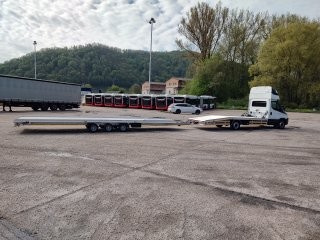 Odťahovka Iveco 3,0 + príves Gromex - 3