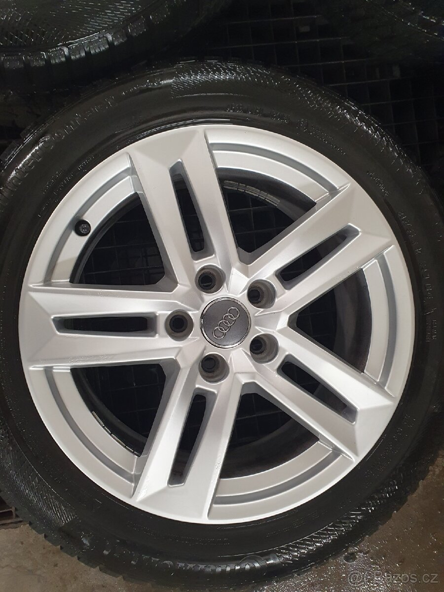 Zimní sada originálních AL kol Audi pneu 215/55 R17 - 3