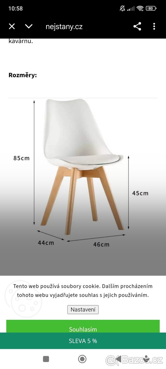 Jídelní židle SCANDI - 3