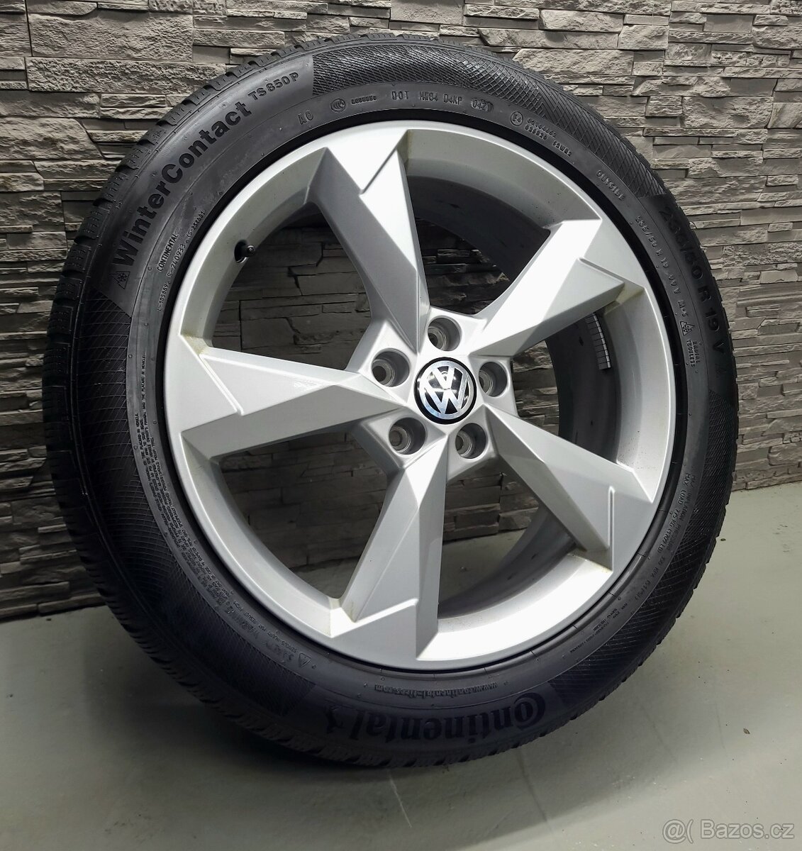 19"Originál AudiQ3 Tiguan Kodiaq5x112 zimni pneu 5-7mm - 3