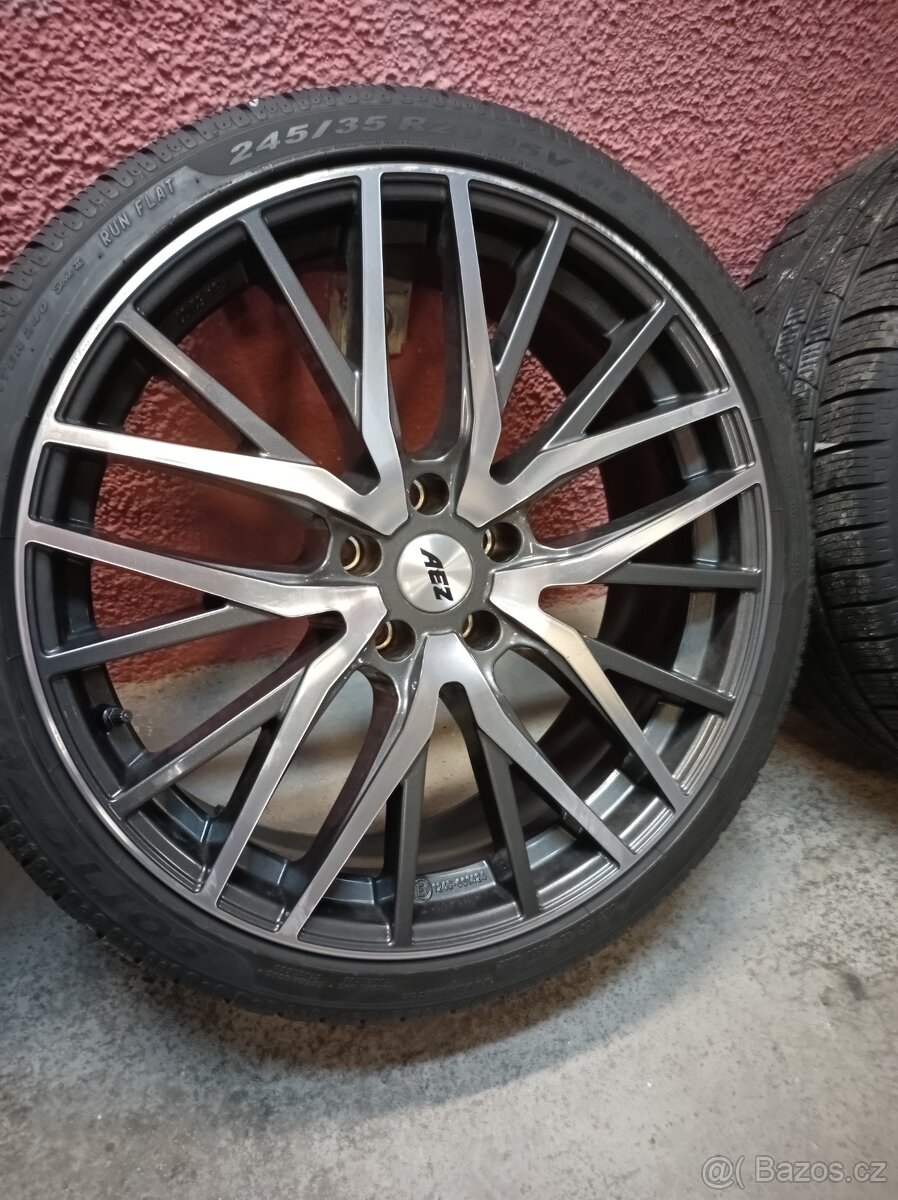 ALU AEZ Panama 20" 5x112 – dvourozměrná sada + zimní RunFla - 3