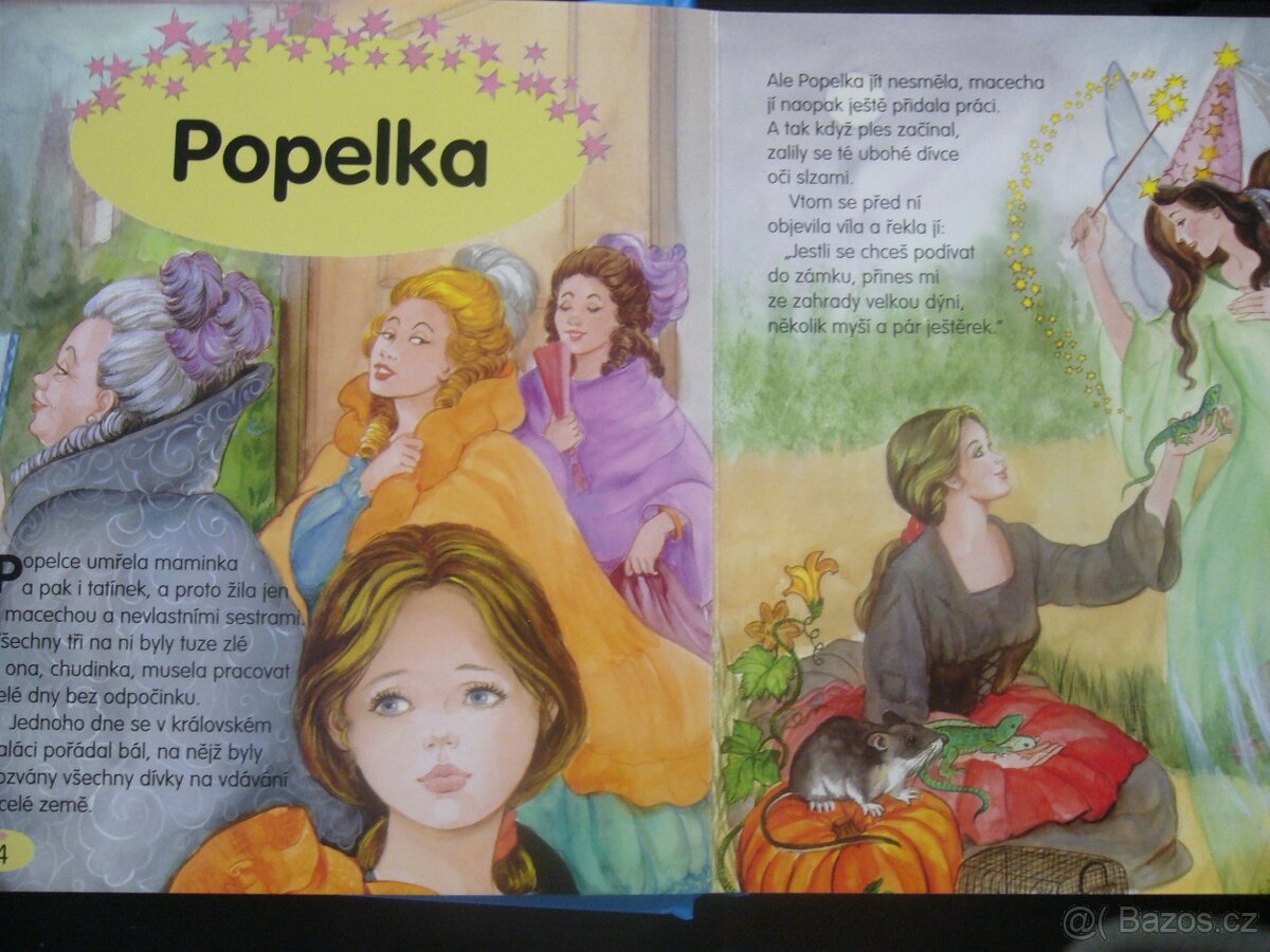 DĚTSKÁ KRÁSNÁ A BAREVNÁ KNÍŽKA O TŘECH PRINCEZNÁCH - 3