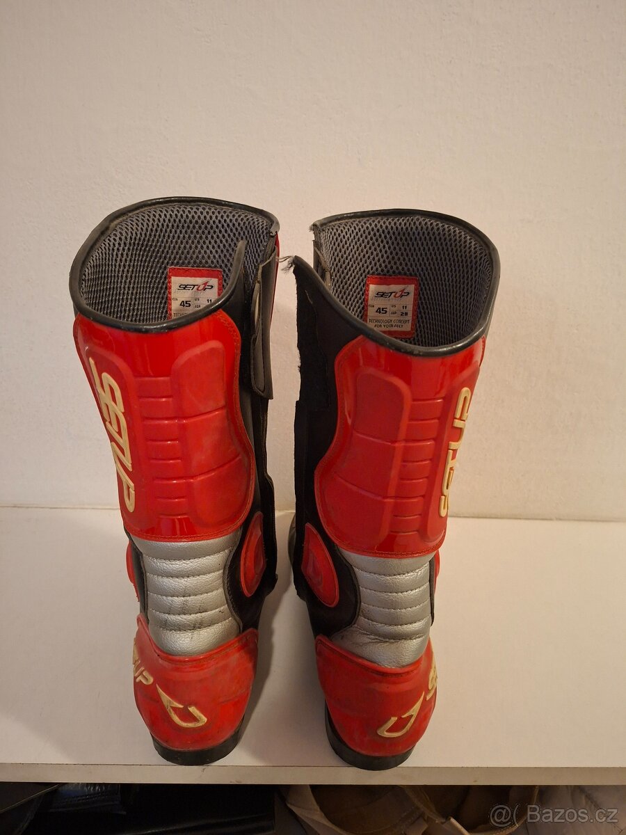 Motorkářské boty - 3