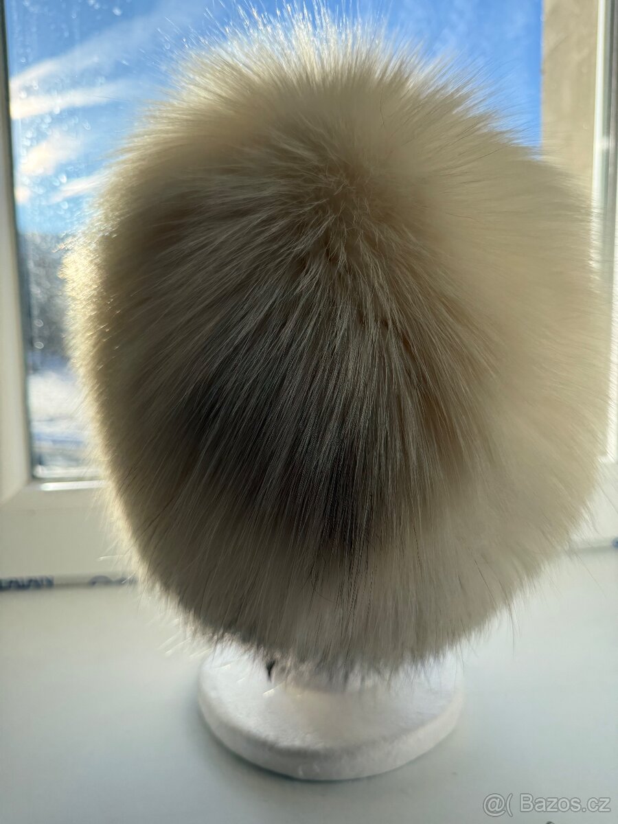 Čepice prava kožešina liška - 3