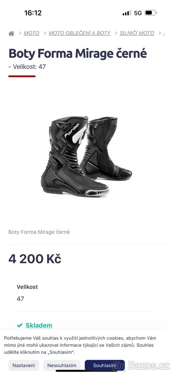 Prodám výbavu na moto. - 3