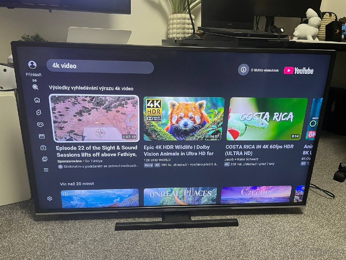 4K SmartTV JVC 109cm s One Play - 3