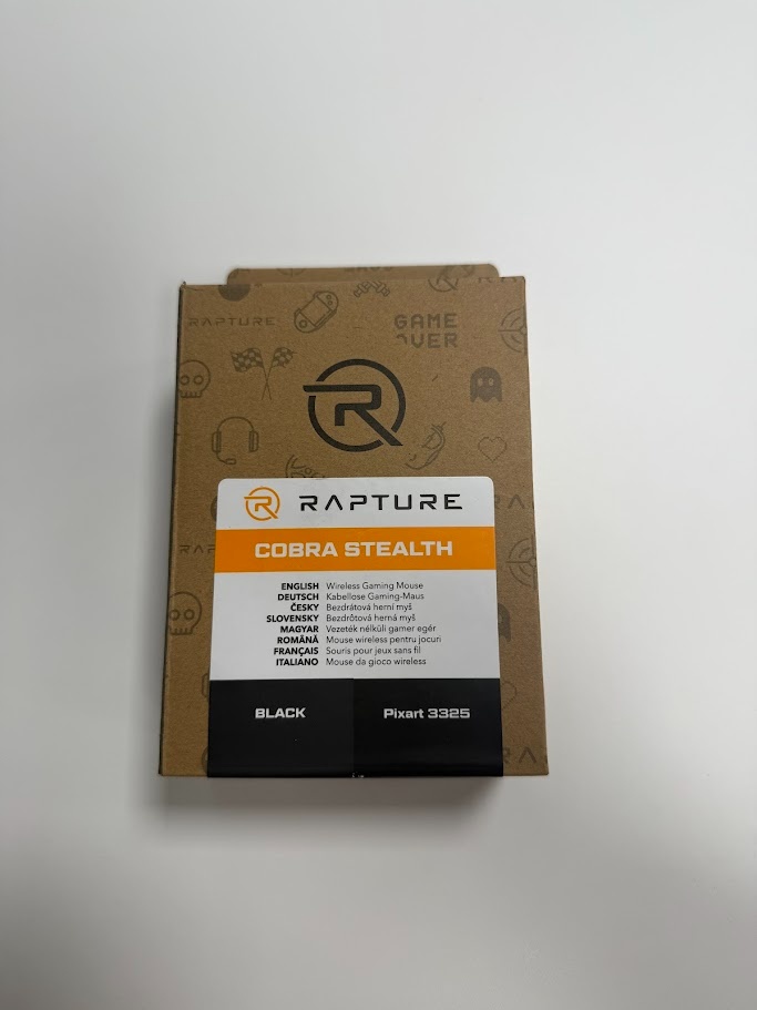 Herní myš Rapture COBRA STEALTH černá | NOVÁ - 3