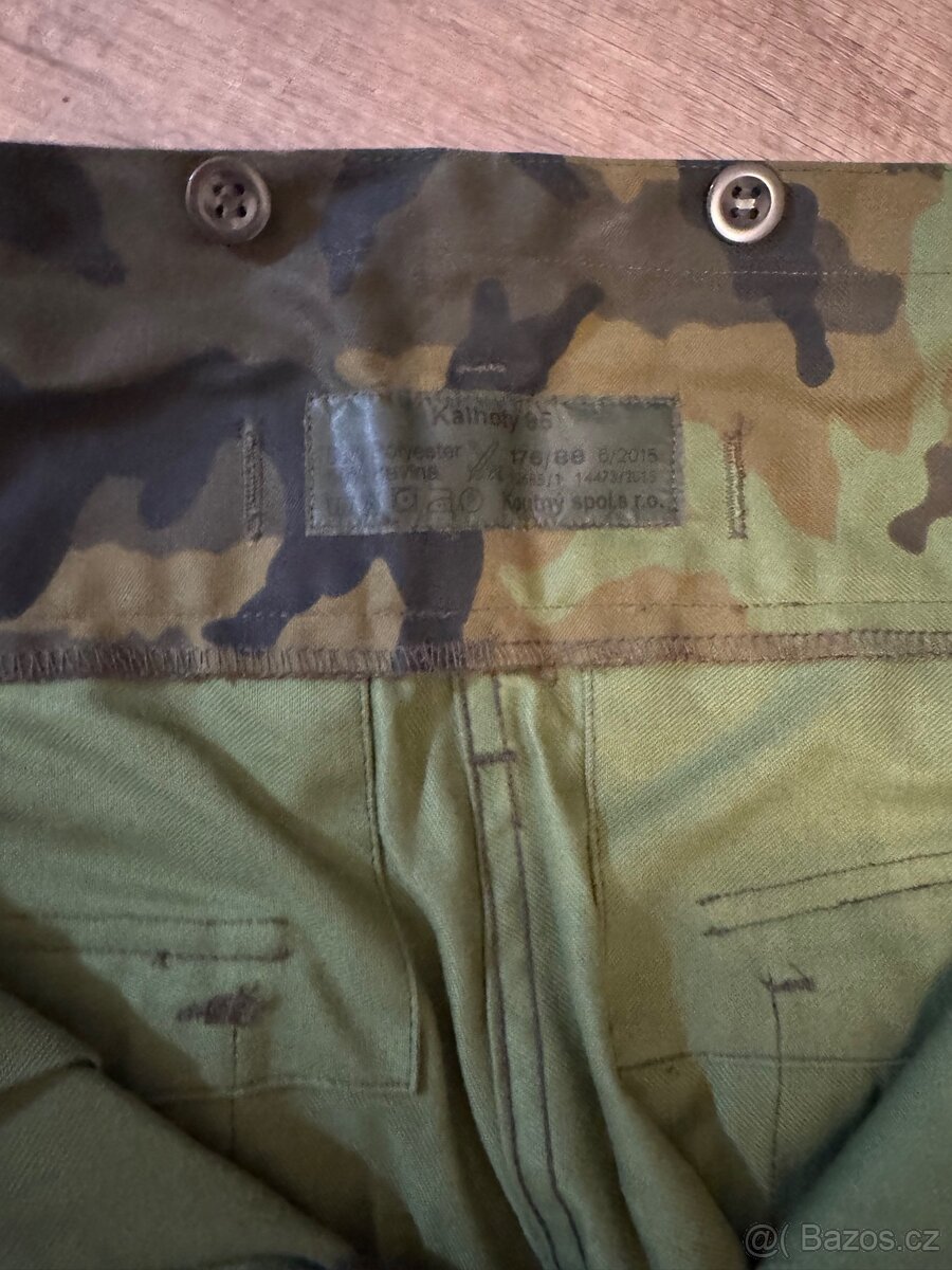 Kalhoty AČR vz.95 velikost: 176/88 - 3