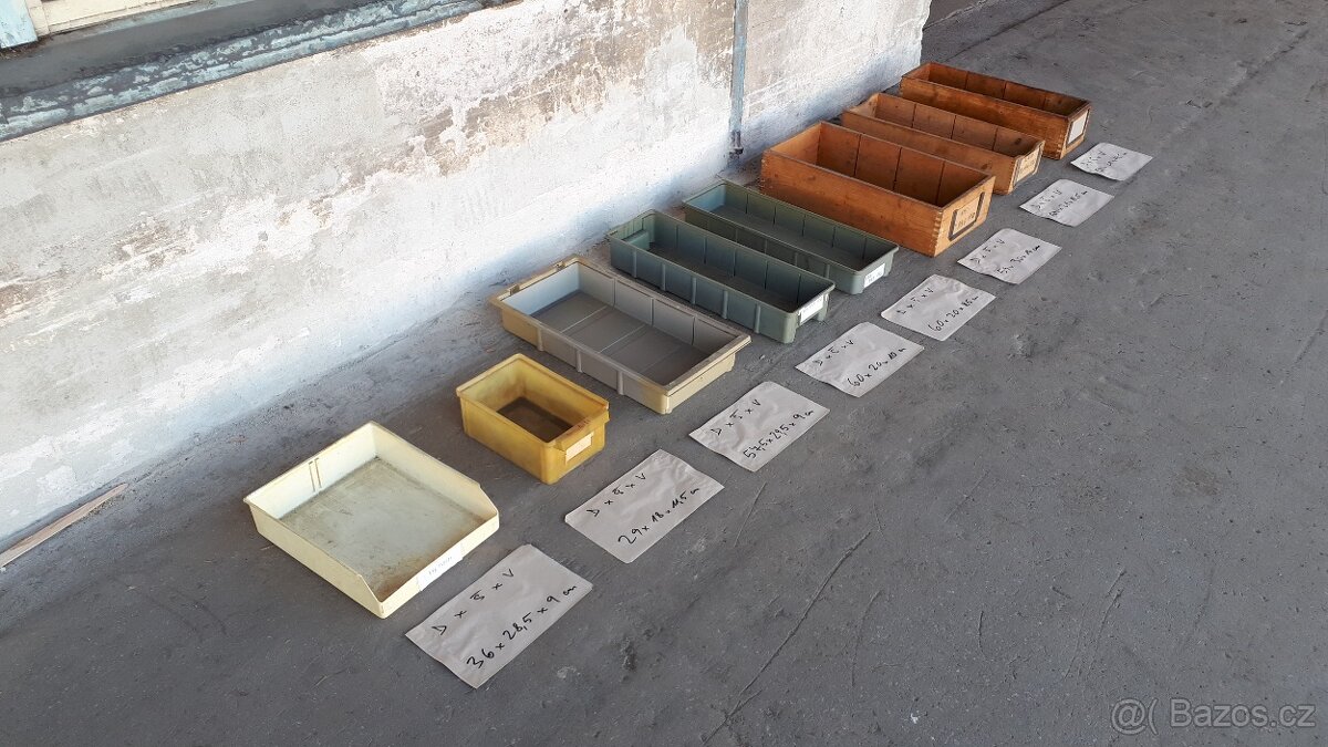 Skladovací přihrádky, boxy, šuplata, přepravky - 3