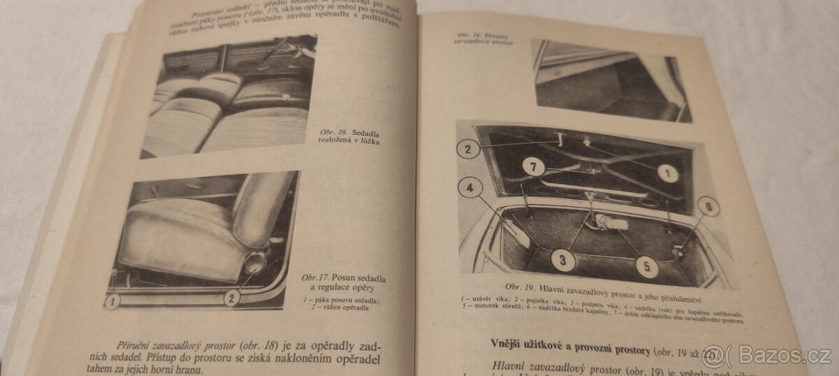 Škoda 100 110 110R údržba opravy manuál veterán - Š110R Š100 - 3