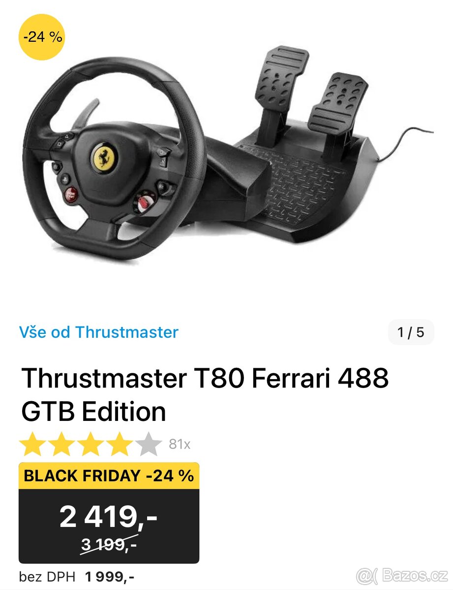 Prodám volant + konstrukci - 3