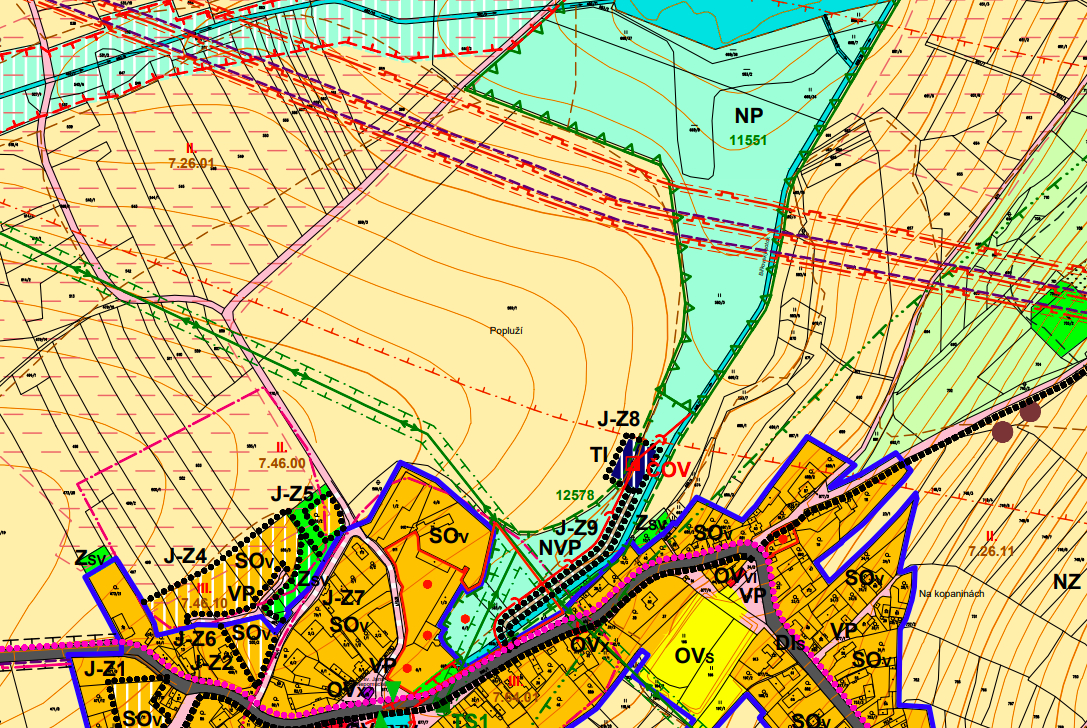 Prodej, pozemek 214865 m², Ježovy - 3