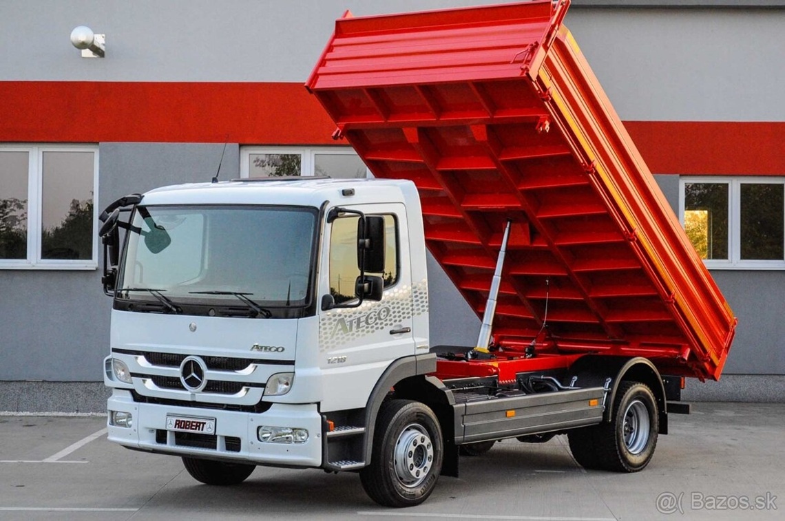 MERCEDES ATEGO 1218 TŘÍSTRANNÝ S3 - SKLÁPĚČ - VYKLÁPĚČ EU-5 - 3