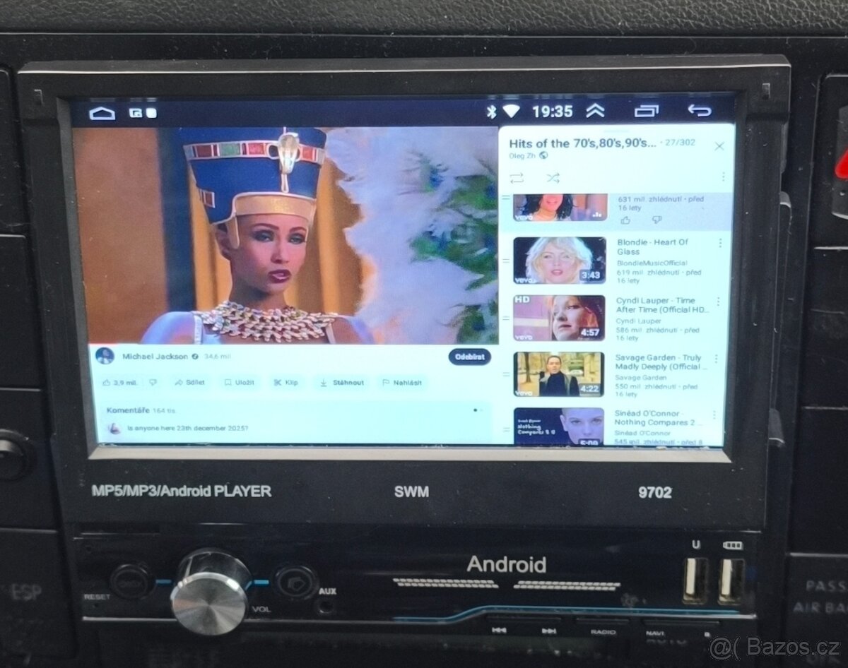 1DIN Android Autorádio / 7" / 2G+32GB / V Češtině. - 3