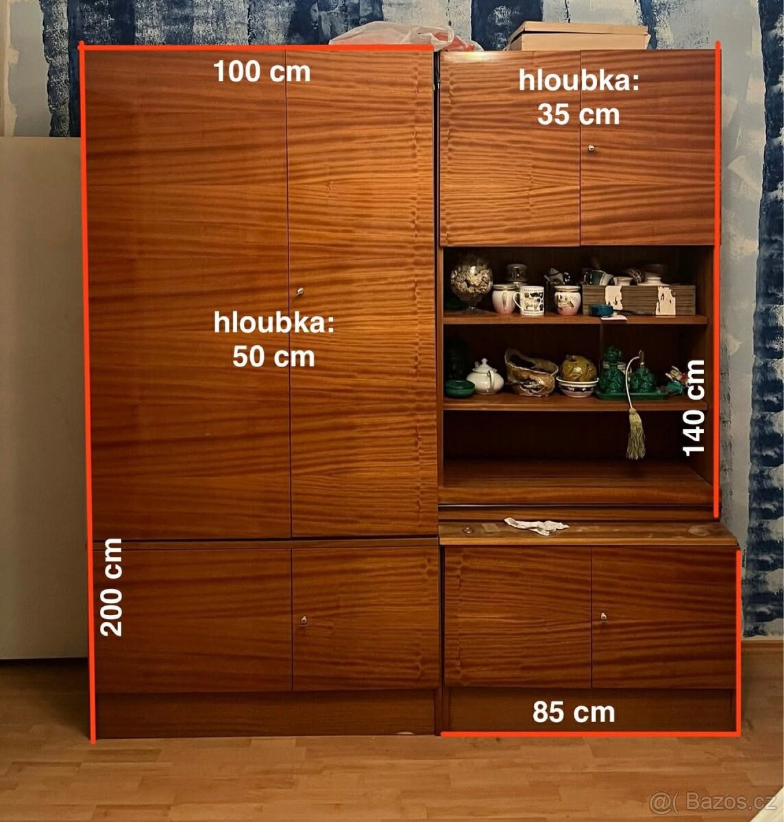 Vintage dřevěný nábytek ZA ODVOZ - 3