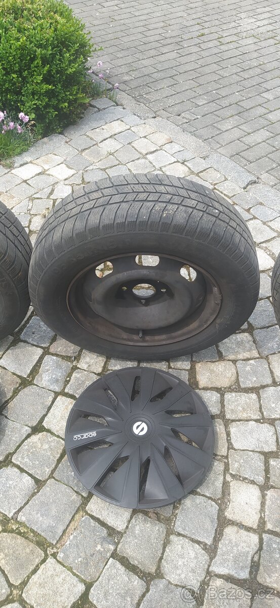 Disky + poklice na Peugeot 15 - 3