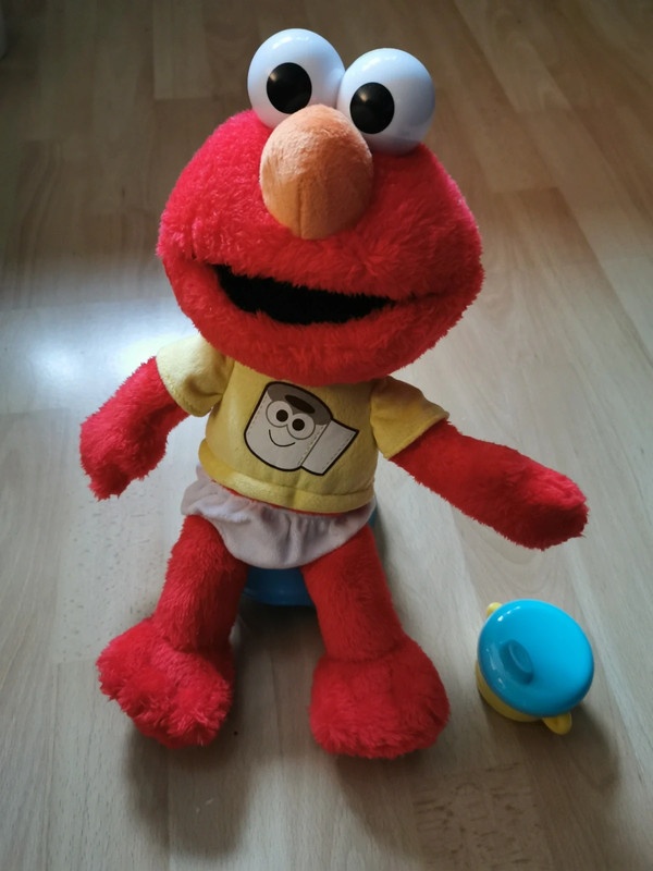 Mluvící Elmo - Potty Time Elmo Sesame Street - 3