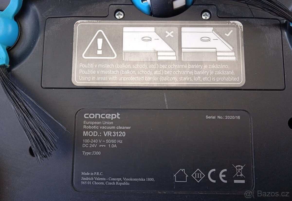 VYSAVAČ ROBOTICKÝ CONCEPT VR3120 - 3