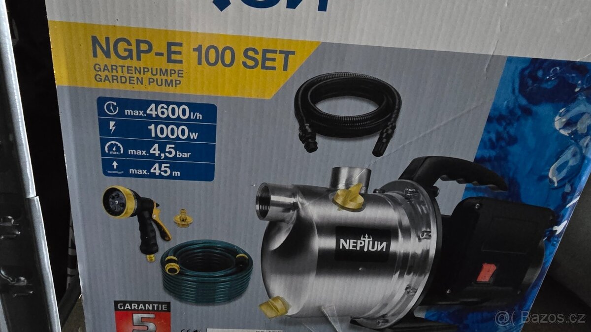 Čerpadlo Neptun NGP-E 100 + hadice - 3