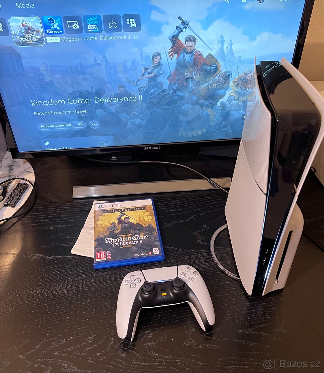 PS5 Slim 1TB s mechanikou v záruce + hra KCD2 v češtině - 3