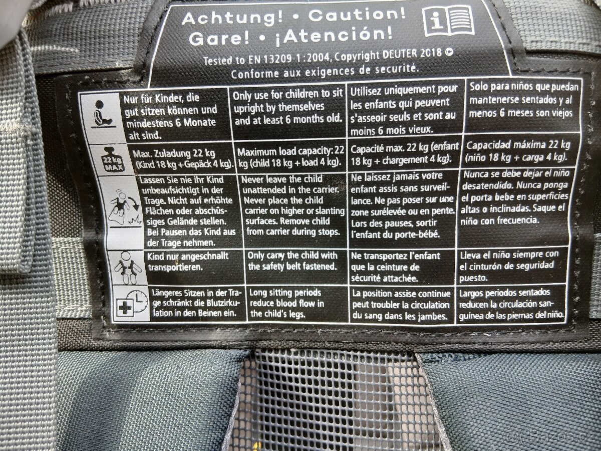 Deuter Kid Comfort dětské nosítko - 3