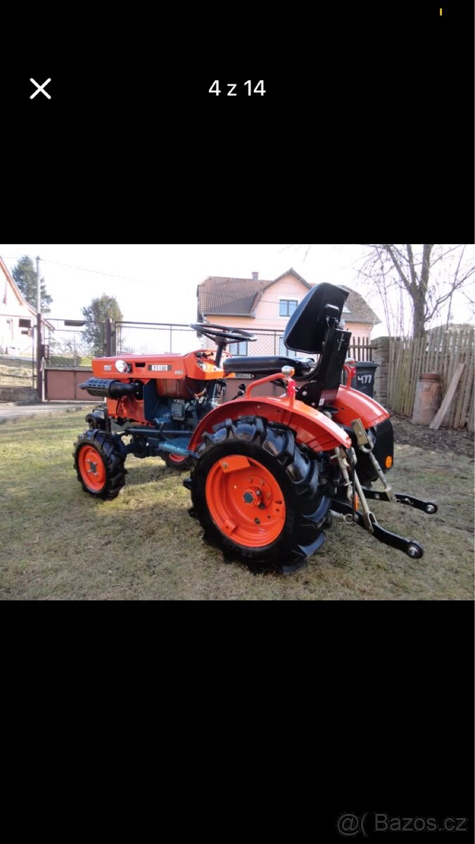 Malotraktor Kubota b5001 - 3