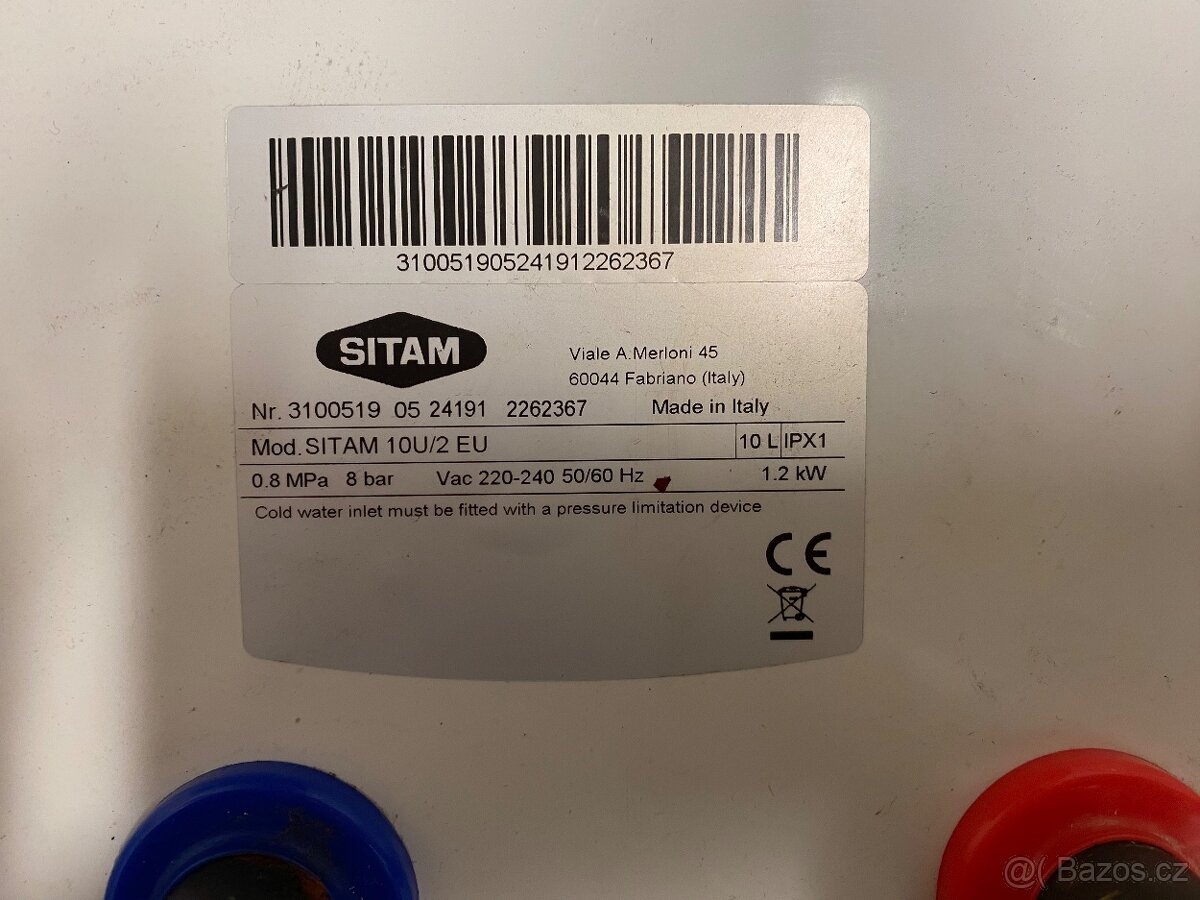 Elektrický bojler Ariston Sitam - 3
