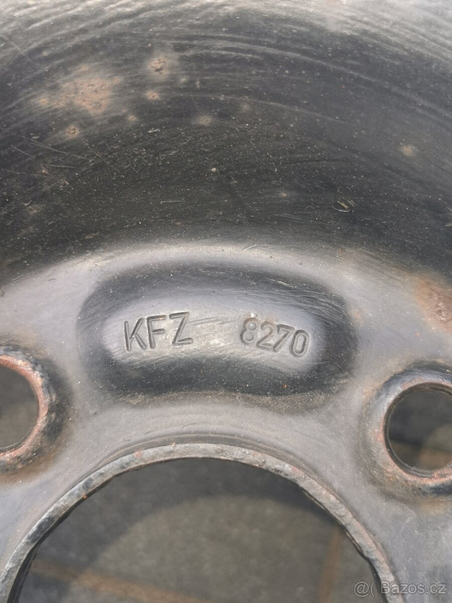 Plechový disk 6J×15 ET44 - 3