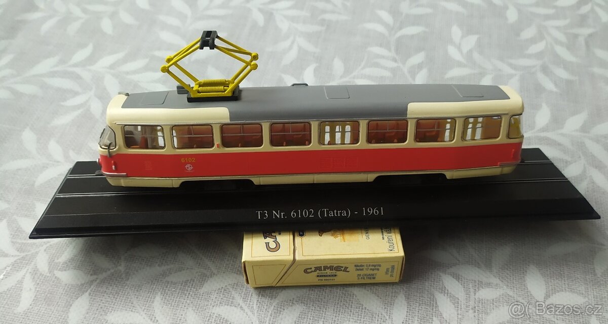 Tramvaj 1:43 1:87. Moskvič 412 1:24 - 3