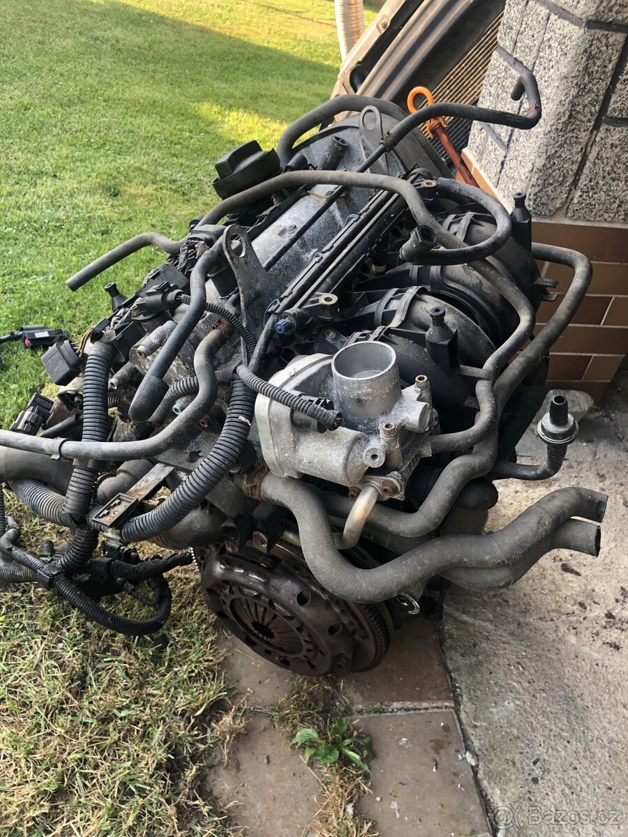 Škoda fabia 1.4 55 kw BBY motor, převodovka - 3