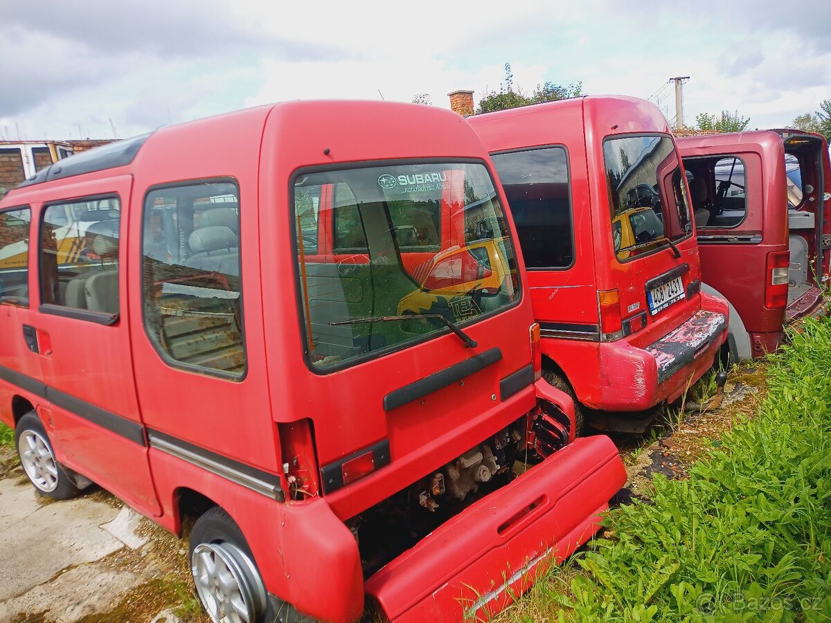 2x Subaru Libero 4x4 - 3