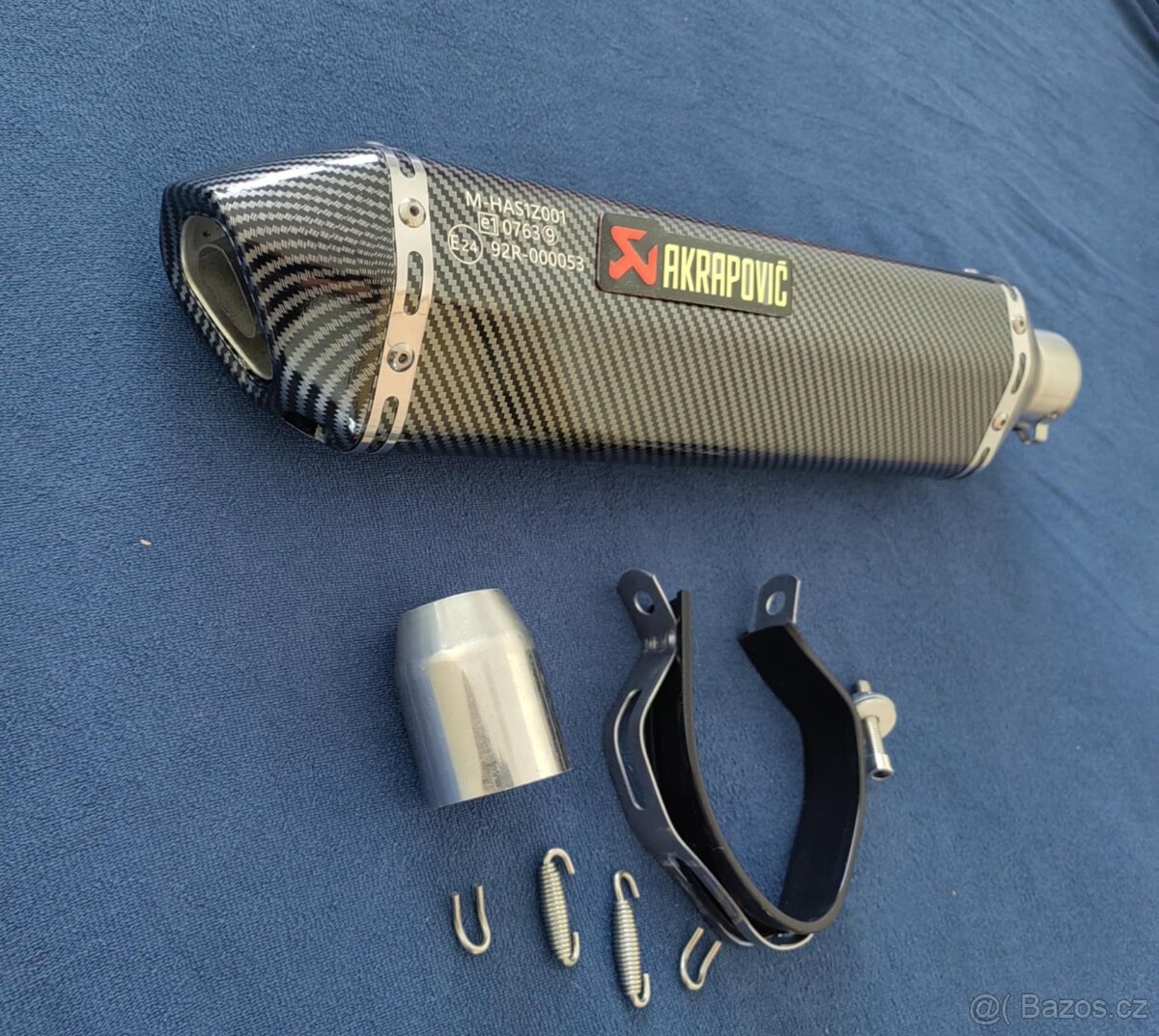 Replika Akrapovič koncovka výfuku + Homologace EU - 3
