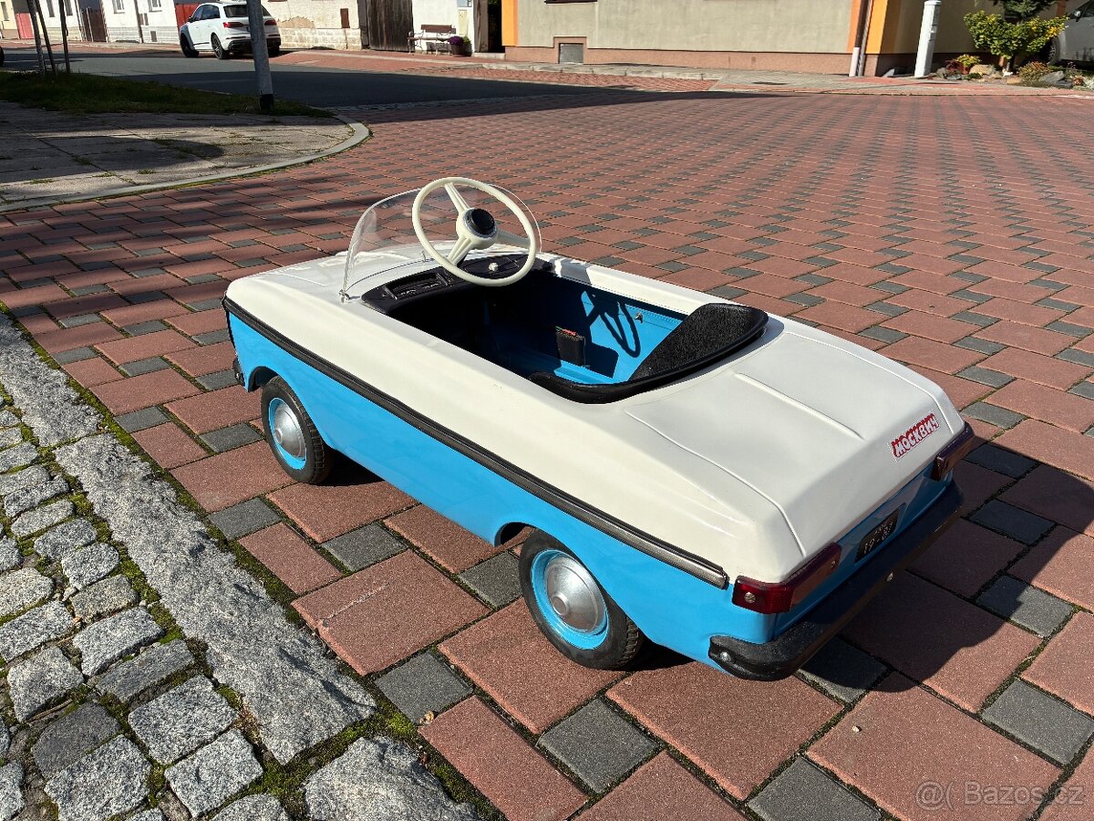 Dětský šlapací Moskvič v perfektním stavů z roku 1987 - 3