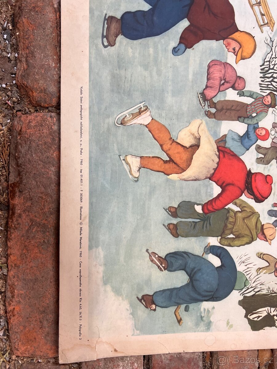 Starý školní plakát - 3