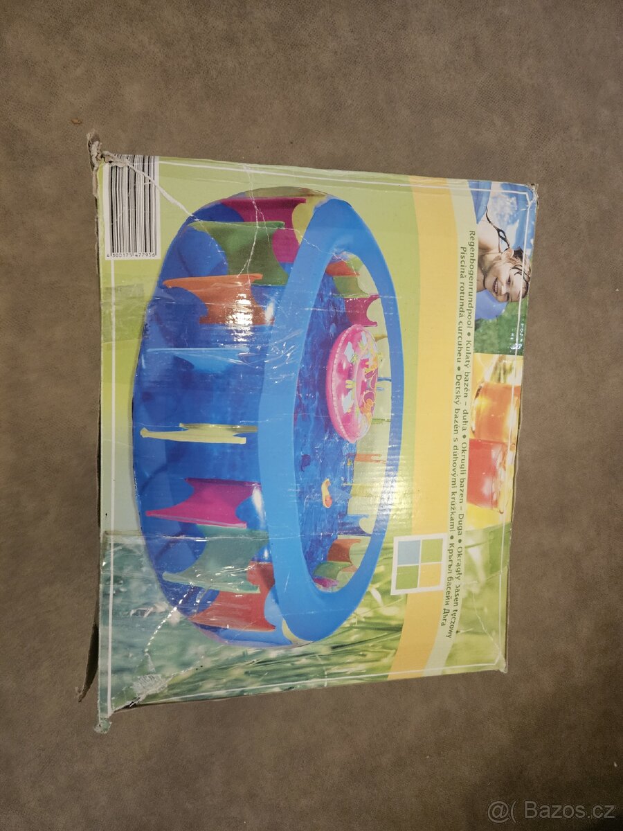 Bazen nafugovaci dětský 1x požitý - 3