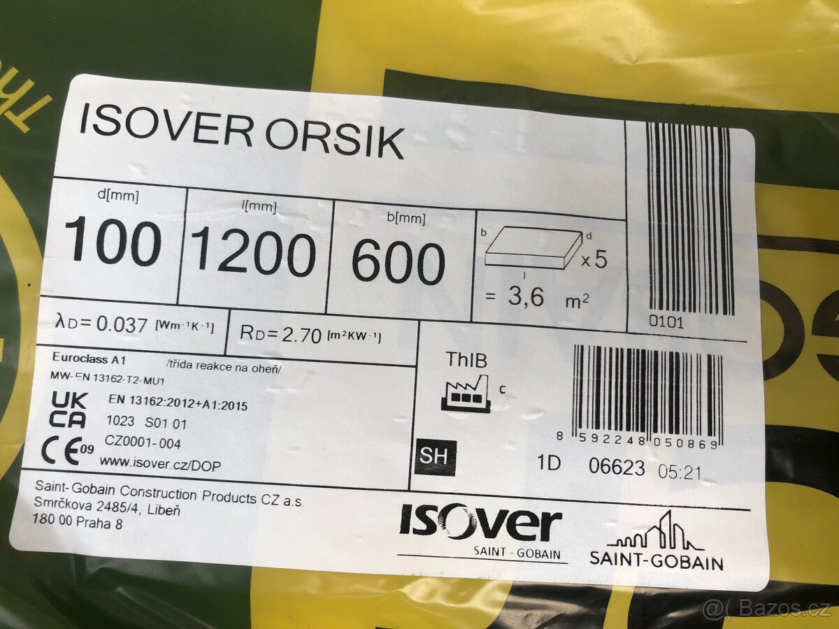 tepelná izolace - minerální vata - 3